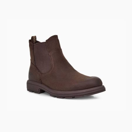 UGG Biltmore Brown Chelsea Boots for Men (RNUS51207)